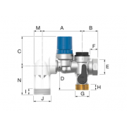 Група безпеки бойлера Flamco Flexbrane CE-H 3/4, 7 бар, для бойлерів до 1000 літрів