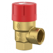 Запобіжний клапан Flamco Prescor для тепло/холодо постачання 1/2" х 1/2", 3 бар