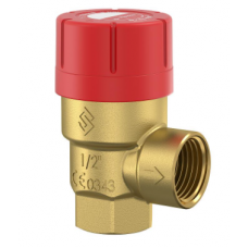Запобіжний клапан Flamco Prescor для тепло/холодо постачання 1/2" х 1/2", 3 бар