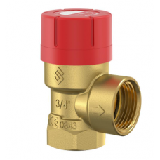 Запобіжний клапан Flamco Prescor для тепло/холодо постачання 3/4" х 3/4", 3 бар