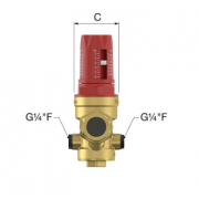 Редуктор тиску Prescor PRV R 1/2'' 